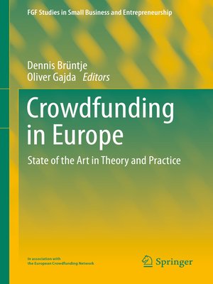 cover image of Crowdfunding in Europe